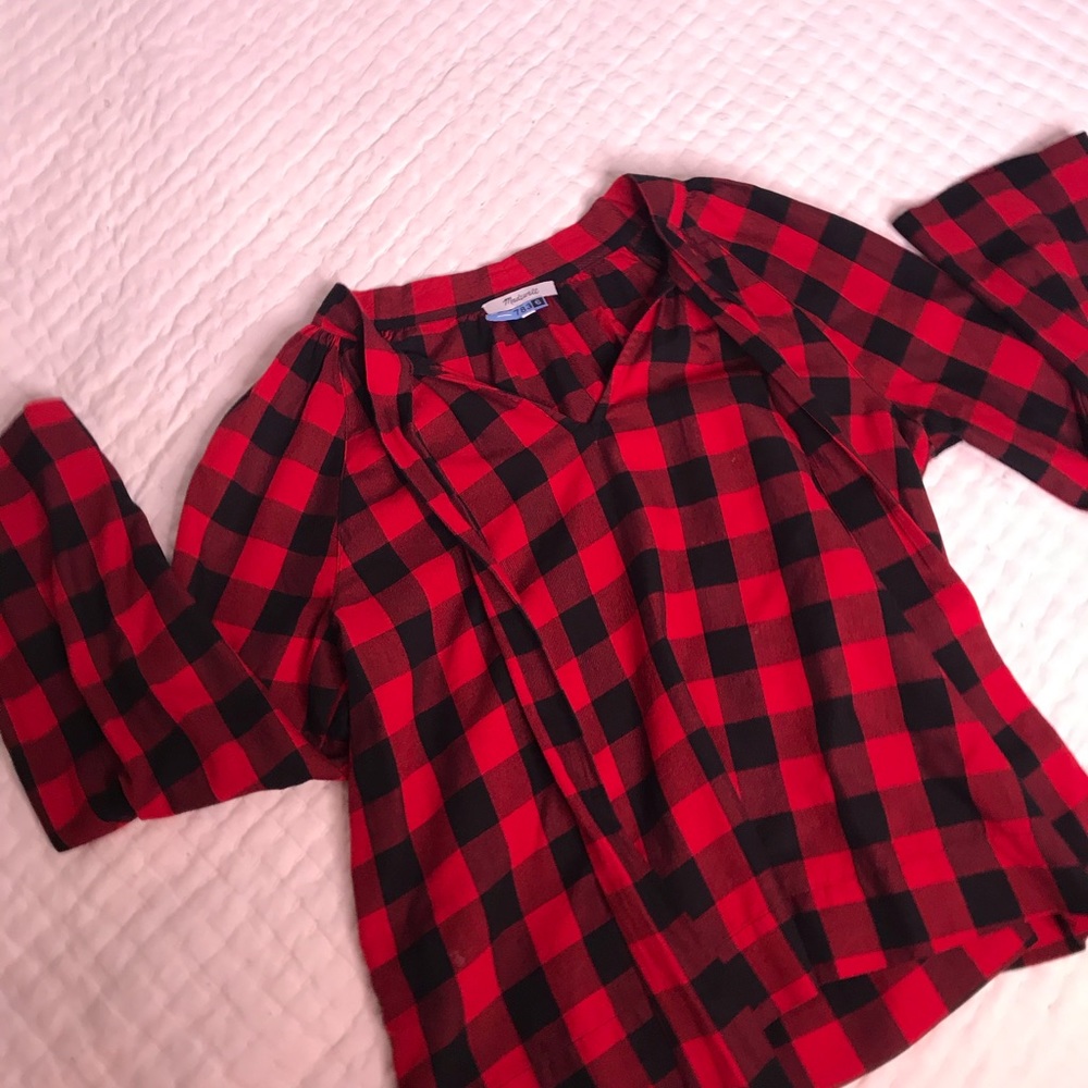 Madewell Plaid shirt
